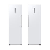 387L Tall Larder Fridge & Tall Freezer Pack, White - Samsung - London Houseware - 1