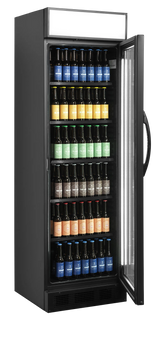 Tefcold Black Display Fridge❄️ – Sleek, Spacious & Built to Showcase ❄️