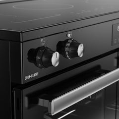 100cm Induction Belling Range Cooker, Black - RCA COOKCENTRE 100Ei - London Houseware - 3