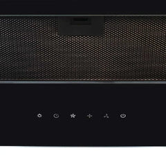 SIA AGTC60BL-60cm Black Sliding Glass Angled Cooker Hood - London Houseware - 3