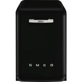60cm Freestanding Black Dishwasher - Smeg DFFABBL - London Houseware - 1