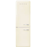 331L Retro Frost Free Smeg Fridge Freezer, 60/40, Cream - FAB32LCR5UK - London Houseware - 1