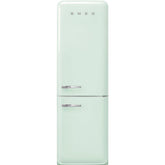 331L Retro Frost Free Smeg Fridge Freezer, 60/40, Pastel Green - FAB32RPG5UK - London Houseware - 1