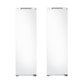 Built-In Integrated Freezer & Larder Fridge Pack, White - Samsung - London Houseware - 1