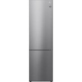 384L Total No Frost Freestanding Fridge Freezer, 70/30, Stainless Steel - LG GBB62PZGCC1 - London Houseware - 1