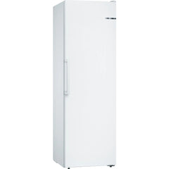 242L Freestanding Tall Freezer, White - Bosch GSN36VWEPG Series 4 - Naamaste London Homewares - 1