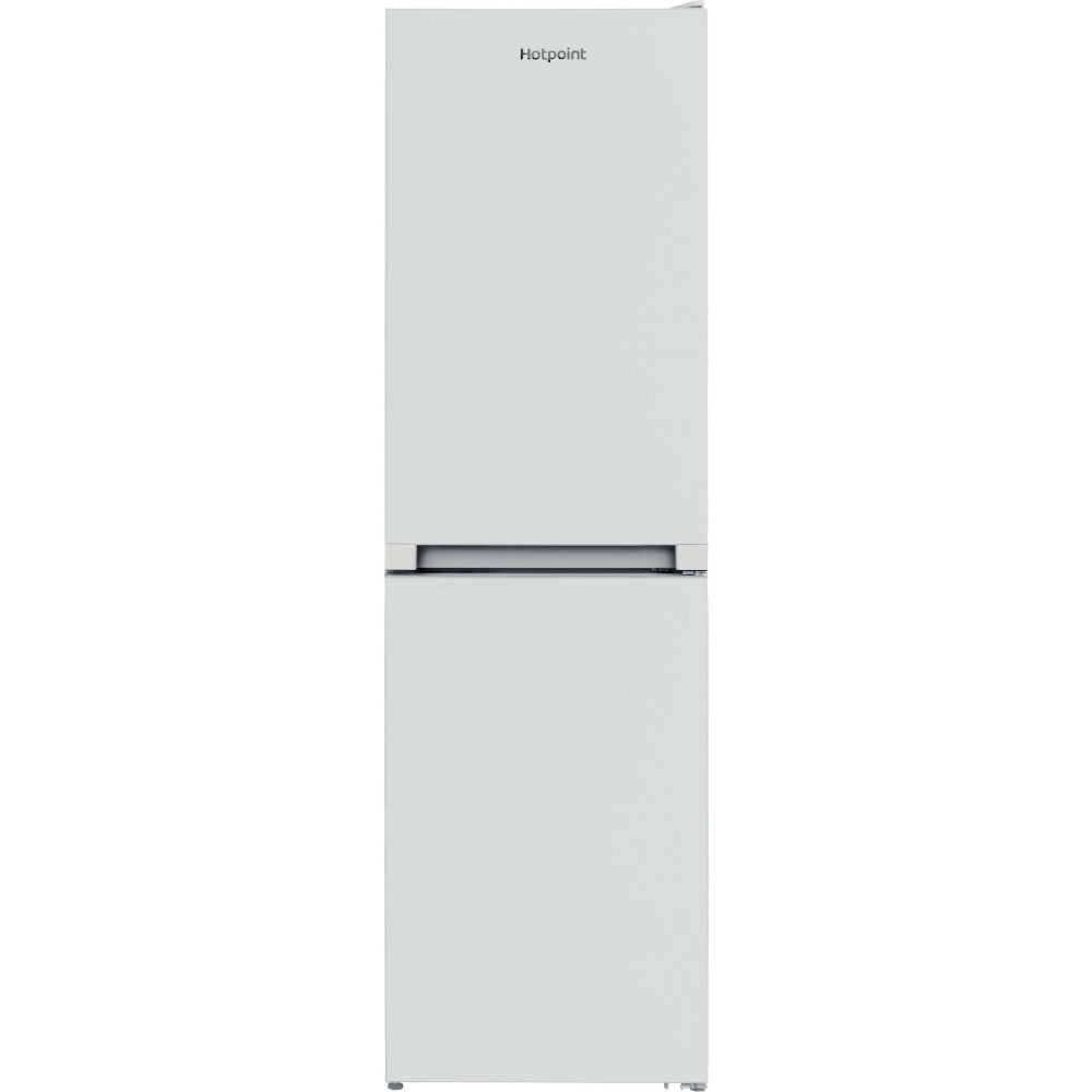 344L Frost Free Hotpoint Fridge Freezer, 50/50, White - HBNF55182WUK - London Houseware - 1