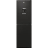145L Low Frost Black Fridge Freezer, 50/50 - Hoover HV3CT175LFWKB - London Houseware - 1