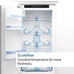 249L No Frost Bosch Integrated Fridge Freezer, 50/50, White - KIN85NSE0G Series 2 - London Houseware - 2