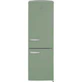 330L Retro Frost Free Fridge Freezer, 60/40, Green - CDA Florence Meadow - London Houseware - 1