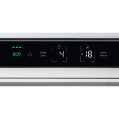 256L No Frost Integrated Fridge Freezer, 60/40, White - AEG NSC7G181DS - London Houseware - 2