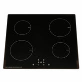 Black ECO 13 Amp Plug In Induction Hob, 60cm, 4 Zone - SIA INDH61BL - London Houseware - 1