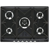 Black Smeg Gas Hob 5 Burner Victoria - SR975NGH - Naamaste London Homewares - 1