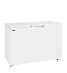 "TEFCOLD GM400 Chest Freezer – 361L Storage, Lockable Lid & Efficient Cooling"