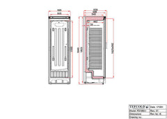 Black Glass Door Wine Cooler SC381W – 78 Bottle Capacity 🍷✨