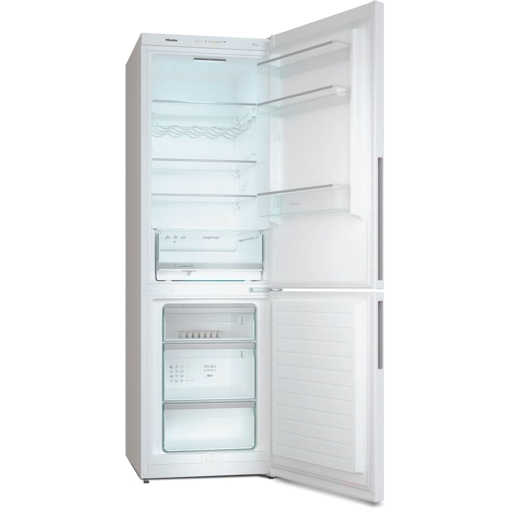 308L Low Frost Freestanding Fridge Freezer, 70/30, White - Miele KD 4072 E - London Houseware - 4