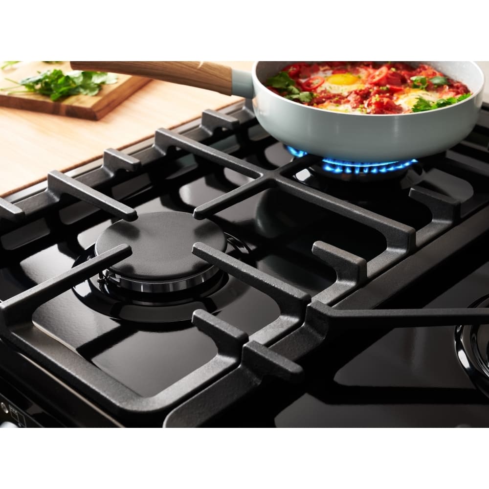 100cm Dual Fuel Belling Range Cooker, Black - RCA COOKCENTRE 100DF - London Houseware - 15