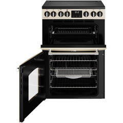 Ceramic Electric Cooker with Double Oven, Cream - Belling Farmhouse 60E - London Houseware - 3