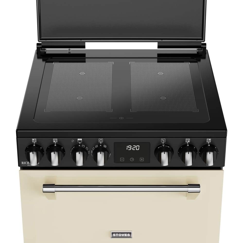 Induction Electric Cooker with Double Oven, Cream - Stoves Richmond DX 60Ei RTY - London Houseware - 7