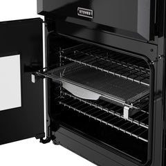 90cm Induction Stoves Range Cooker, Black, A Rated - DX RCA RICH 90Ei RTY - London Houseware - 4