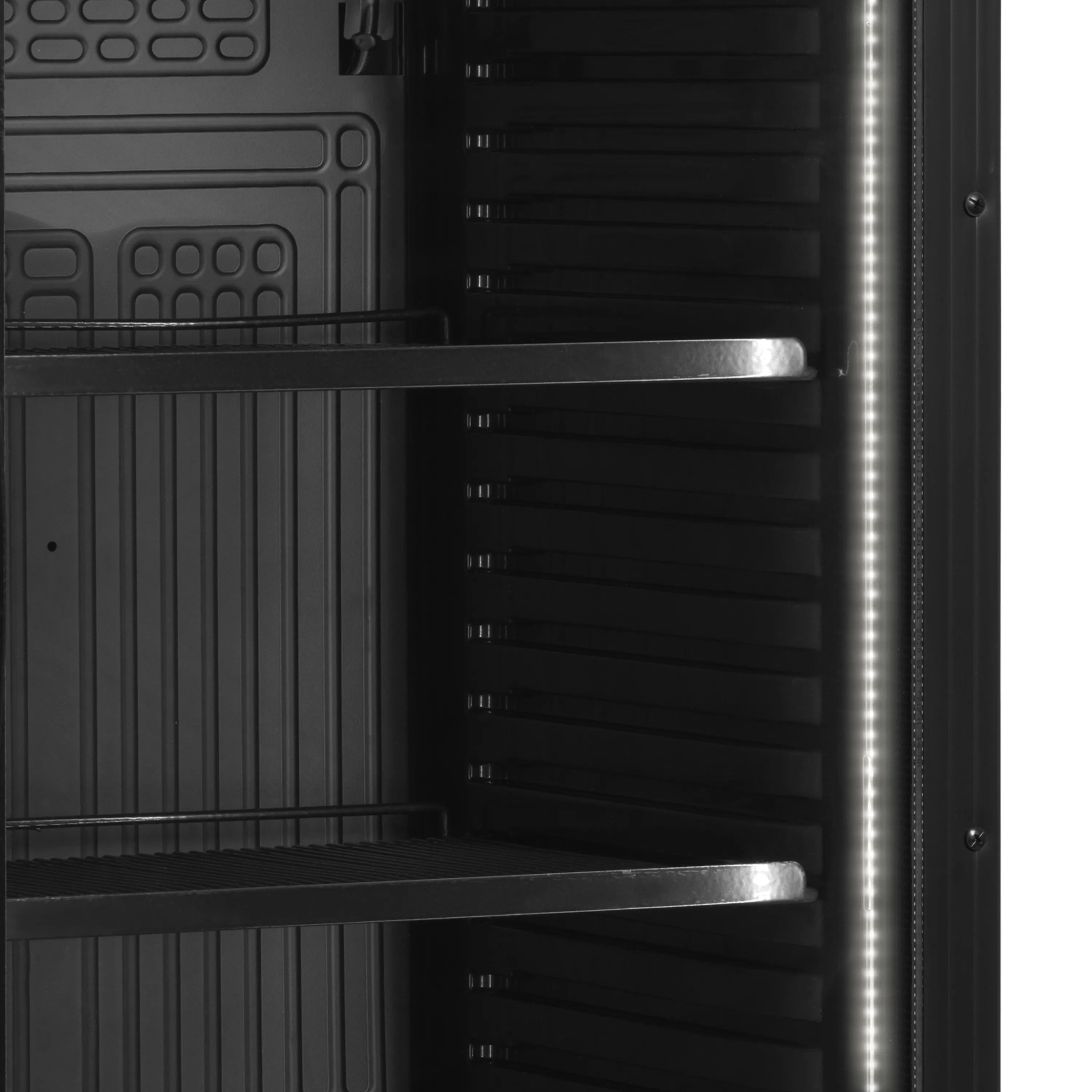 Tefcold Black Display Fridge❄️ – Sleek, Spacious & Built to Showcase ❄️