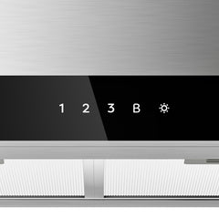 CIARRA Touch Control Chimney Cooker Hood 60cm CBCS6102-OW