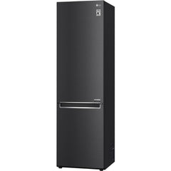 384L No Frost Black Fridge Freezer, 70/30 Freestanding - LG GBB92MCB2P - London Houseware - 2