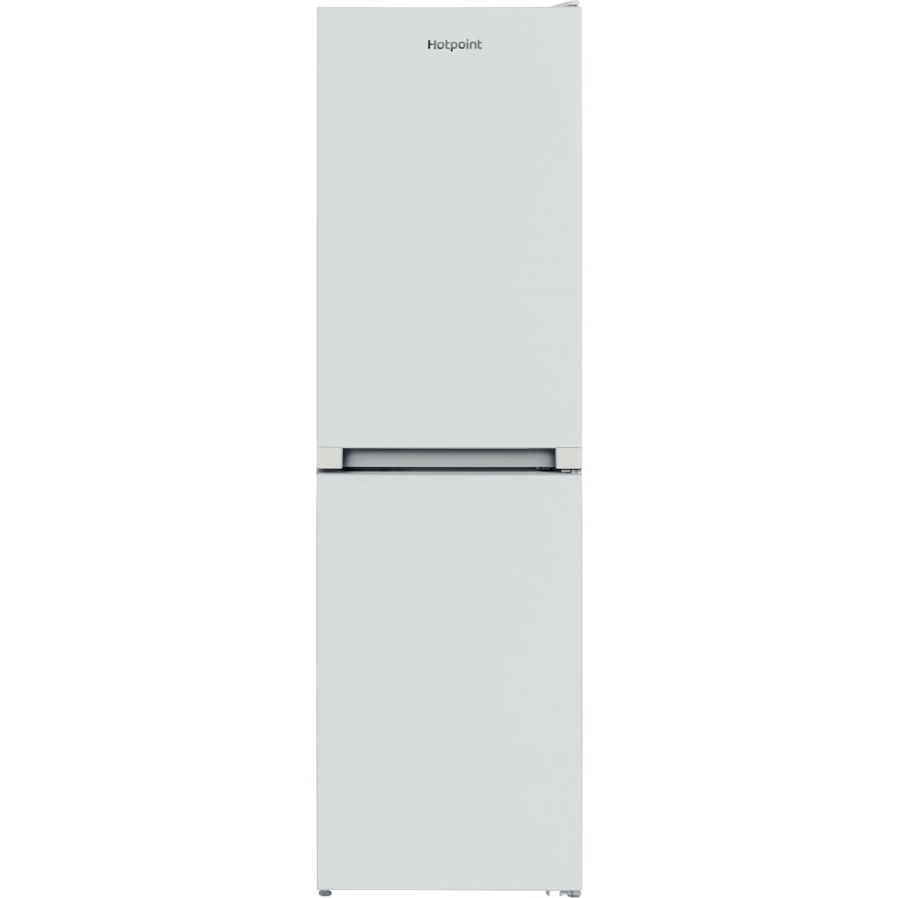 344L Frost Free Hotpoint Fridge Freezer, 50/50, White -  HBNF55182WUK - London Houseware - 1