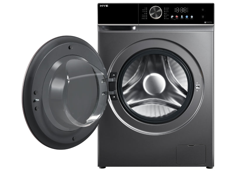 HYE 10kg Freestanding Washing Machine 1200rpm, Silver - W0110JT12DS07
