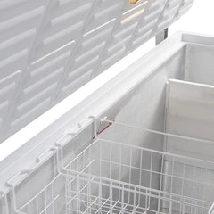 TEFCOLD GM600 Glass Door Display Freezer - 600L, Energy Efficient, White
